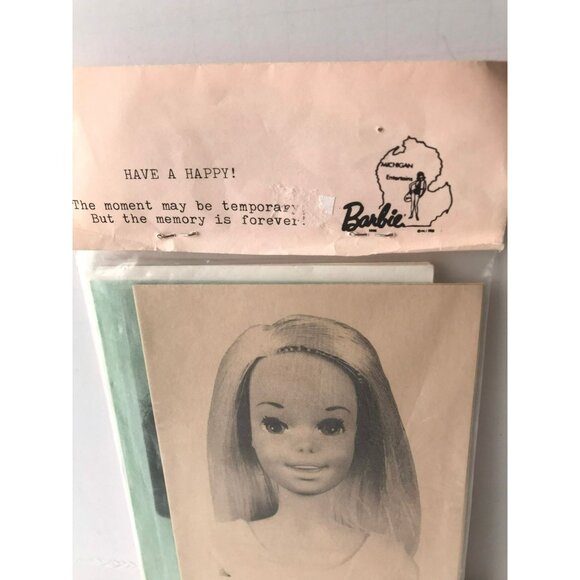Vintage 1982 The Barbie Bulletin Notecards "For The Barbie Collectors" Dori - Picture 3 of 7